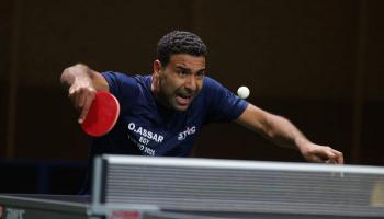 المصري عمر عصر بطل تنس الطاولة