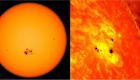 یک لکه سیاه چهار برابر زمین روی خورشید؛ با چشم غیرمسلح دیده می‌شود! (+تصاویر)