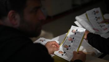 مركز اقتراع بإسطنبول- أرشيفية