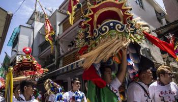 Hong Kong célèbre le retour du festival du "bun"