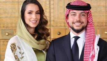 ولي العهد الأردني وخطيبته رجوة آل سيف