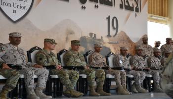 جانب من فعاليات التمرين المشترك - وام