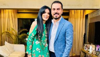 نزار الفارس وحورية فرغلي