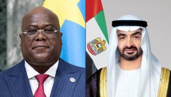 الشيخ محمد بن زايد آل نهيان وفيلكس تشيسكيدي