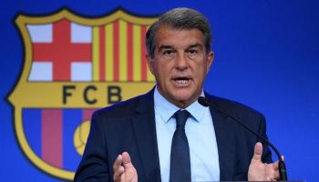 خوان لابورتا رئيس برشلونة