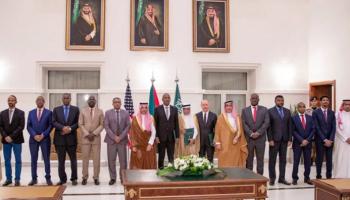 المشاركون بمفاوضات جدة - أرشيفية