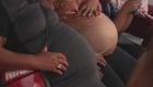 گزارش تصویری | مسابقه زنان برای بزرگ‌ترین شکم باردار!