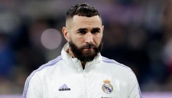 كريم بنزيما مهاجم ريال مدريد 