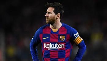 ليونيل ميسي نجم برشلونة السابق