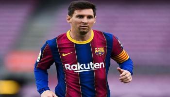 ليونيل ميسي نجم برشلونة السابق