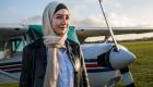 مايا غزال.. لاجئة سورية تصبح أصغر "كابتن طيار" في بريطانيا