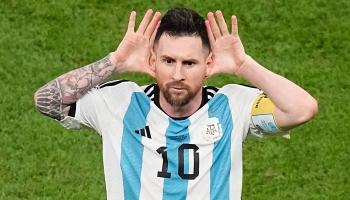 ليونيل ميسي قائد منتخب الأرجنتين