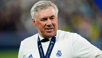 كارلو أنشيلوتي مدرب ريال مدريد الإسباني