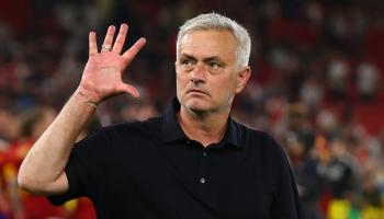 جوزيه مورينيو مدرب روما الإيطالي