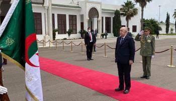 الرئيس الجزائري عبد المجيد تبون