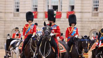 الملك تشارلز الثالث على ظهر الخيل