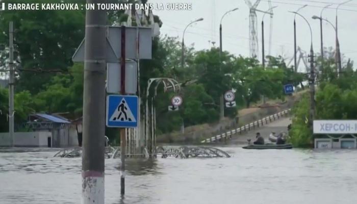 destruction du barrage de Kakhovka