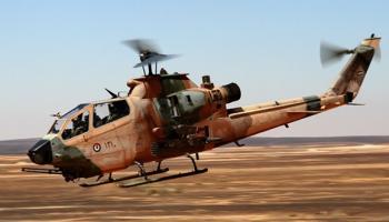 طائرة مروحية أردنية - أرشيفية