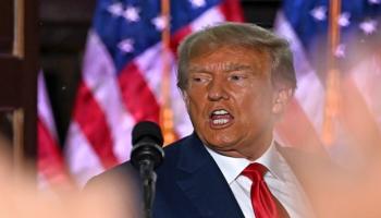 الرئيس الأمريكي السابق دونالد ترامب