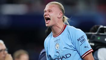 إيرلينغ هالاند مهاجم مانشستر سيتي