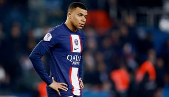 كيليان مبابي نجم باريس سان جيرمان الفرنسي