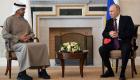 رئيس الإمارات وبوتين يبحثان العلاقات الاستراتيجية بين البلدين