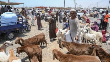 سوق للأضاحي في بورتسودان- رويترز