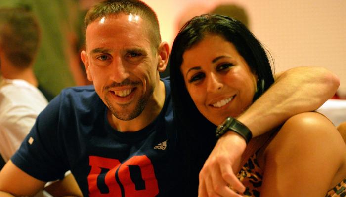 Franck Ribéry et Sa fille Hiziya