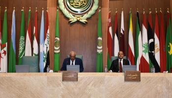 جانب من اجتماع مجلس الجامعة العربية
