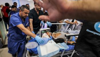 مصاب فلسطيني من مخيم جنين