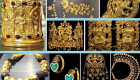 بزرگترین گنجینه طلای افغانستان؛ تصویری حیرت‌انگیز از یک فرهنگ باستانی