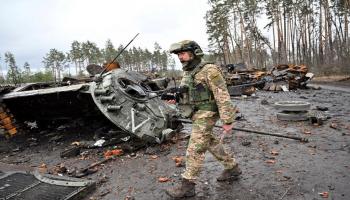 جندي في حرب أوكرانيا -أرشيفية