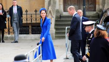 الأمير ويليام وزوجته كيت