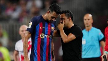 سيرجيو بوسكيتس قائد برشلونة السابق
