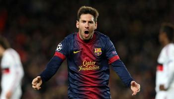 ليونيل ميسي نجم برشلونة السابق