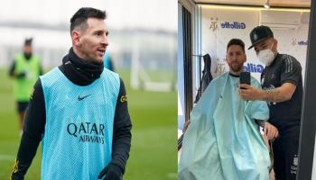 حلاق ليونيل ميسي