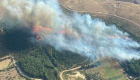 İzmir’de orman yangını, uçak seferleri de aksıyor