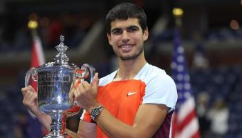 ألكاراز مع لقب أمريكا المفتوحة 2022