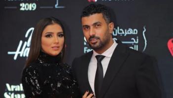 المخرج محمد سامي مع زوجته مي عمر