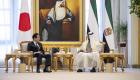 Şeyh Muhammed bin Zayed, Japonya Başbakanı'nı kabul etti