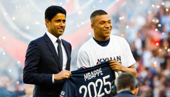 Al-Khelaïfi et Mbappé