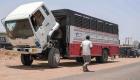"أشواك" على طريق شاحنات السودان.. عجلات خارج الخدمة (صور)