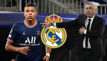 Ancelotti et Mbappé