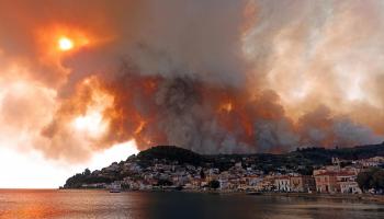 Feux de forêt en Grèce