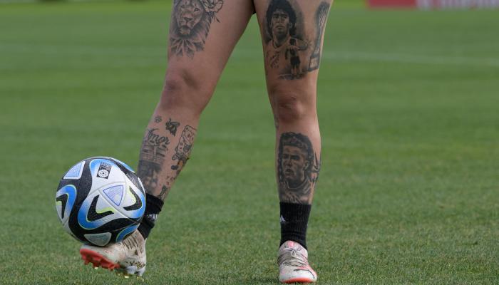 une joueuse argentine prise pour cible pour un tatouage Cristiano Ronaldo