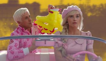 مشهد من فيلم باربي المثير للجدل