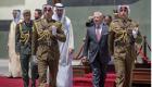 محمد بن زايد يصل للأردن والملك عبدالله في مقدمة مستقبليه
