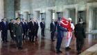 Erdoğan ve YAŞ üyeleri Anıtkabir’i ziyaret etti 