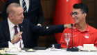 Cumhurbaşkanı Erdoğan Milli okçu Mete Gazoz’u tebrik etti