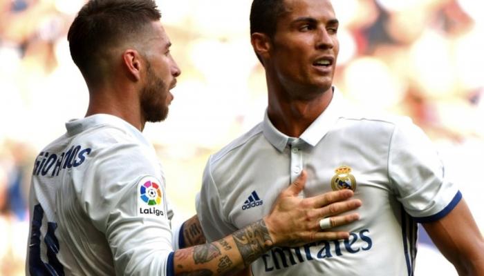 Cristiano Ronaldo et Sergio Ramos